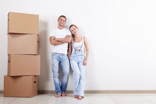 Moving truck service for Docklands apartments and businesses