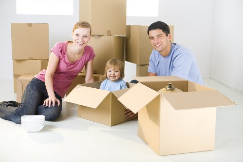 Docklands moving van for residential and office transport