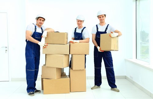 Moving van suited to furniture and box transport
