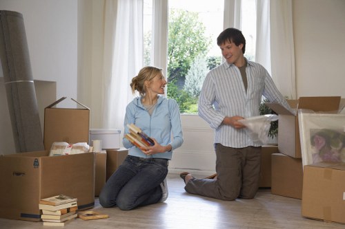 Packing and preparation for a Docklands home or office move