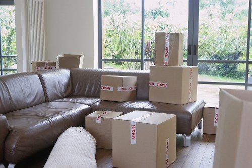 Office removals van service for Docklands business customers